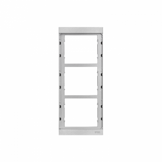 URMET 1168/63 Wall Frame, 3 MODULES, Flush Mount Alpha