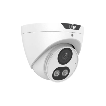 UNIVIEW, IPC3615SEADF28WL UNV 5MP IP67 2.8mm SE ColorHunter White LED Turret Camera