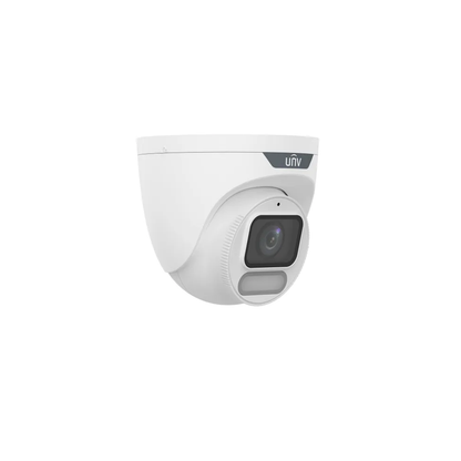 Uniview IPC3626LEADF28WP 6MP IP67 2.8mm Warm LED Owlview Turret Camera- ColorHunter