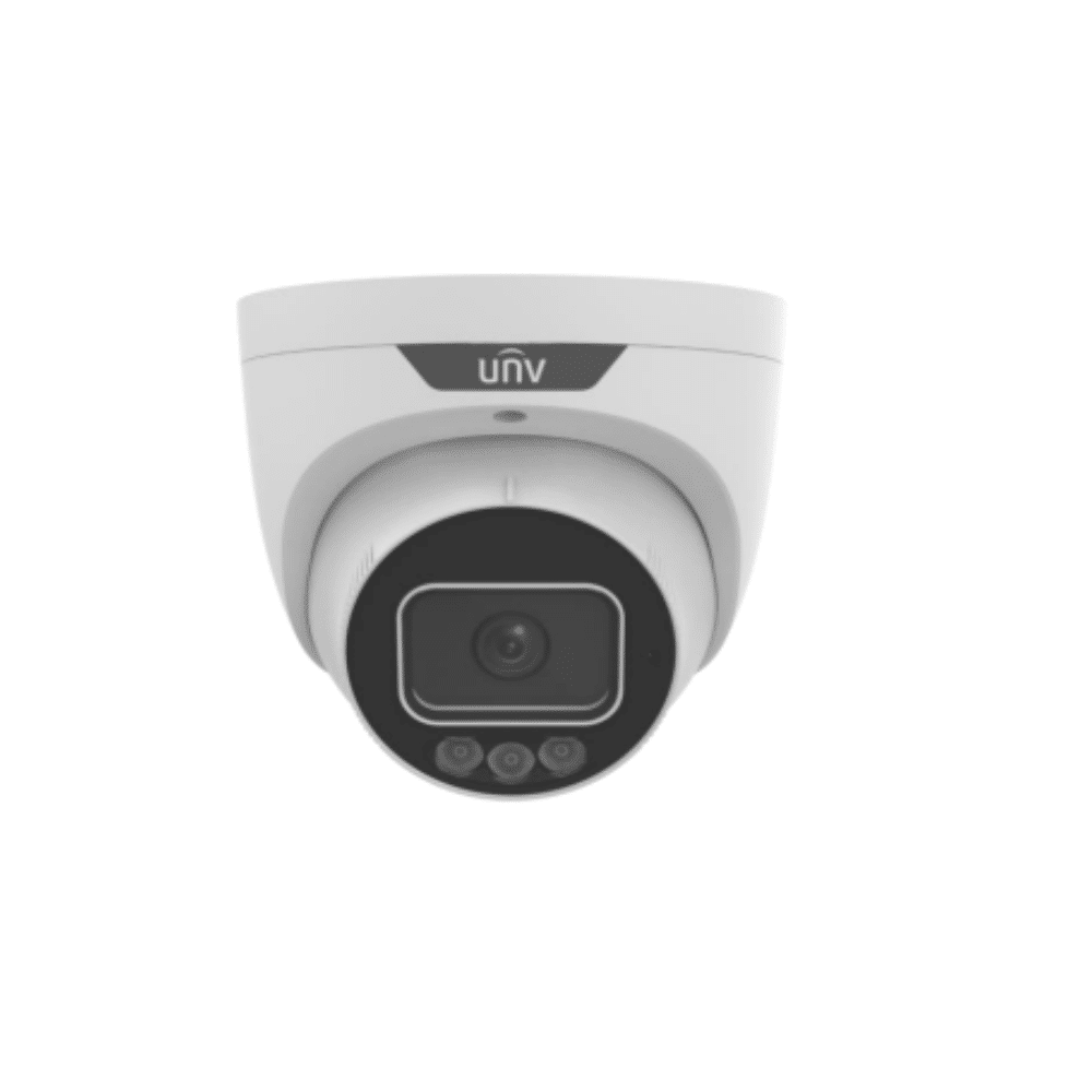 UNIVIEW, IPC3636SSA28KMC UNV 6MP IR 2.8mm Tri-Guard 2.0 Turret Camera