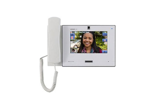 Aiphone IX-MV7-HW, 7" White Video Master Station With Handset And Colour Display