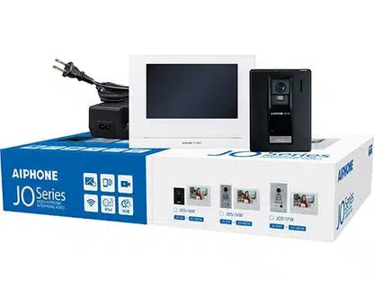 Aiphone JOS-1AW WiFi 7" Touchscreen Handsfree 1 x1 Color Video Set incl JO-1MDW