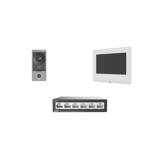 UniView Intercom KIT201S-327S White