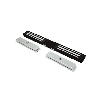 LOX, EM3500DM-BLK, EM3500DM Black Double Door 12/24V Monitored 280kg