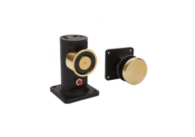 LOX, R40PCV-12 Standard Magnetic Door Holder Floor Mounted 12V