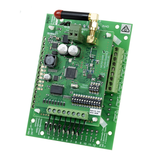 Elsema MCR91508R 8-Channel Multicode Series Receiver with Relay Outputs, SMA