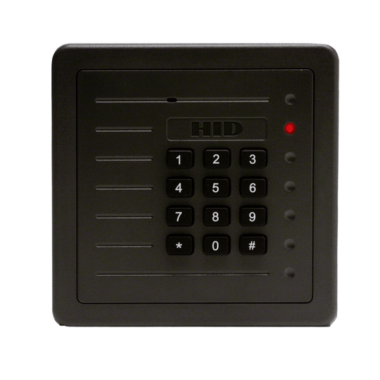NIDAC, NP-PRX-HID, HID Proximity Reader Charcoal