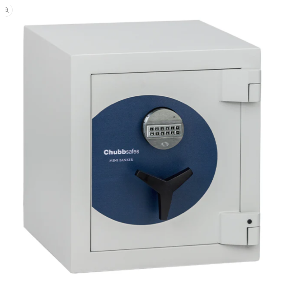 Chubb Safes, Mini Banker MKII Size 2 (M-30), 1 shelf, 1 drawer