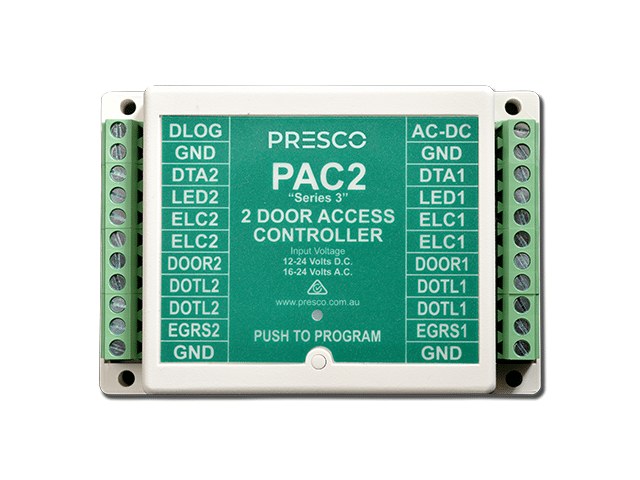Presco, NPO-PAC2, Two Door Access Controller, 800 Users