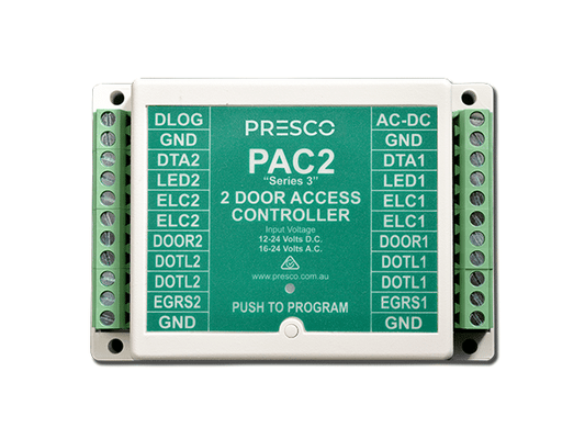 Presco, NPO-PAC2, Two Door Access Controller, 800 Users