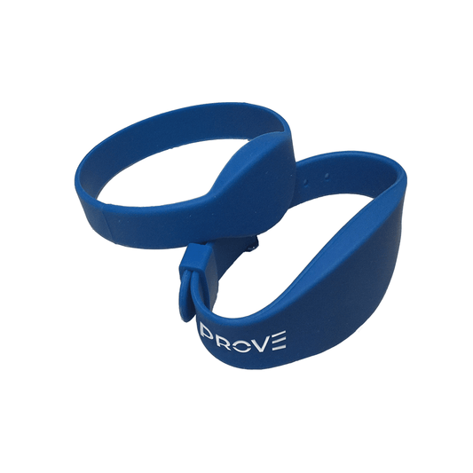 NIDAC, NC-PRX-WRISTBAND-RW, Waterproof Rubber Proxkey Wrist Band Read Write
