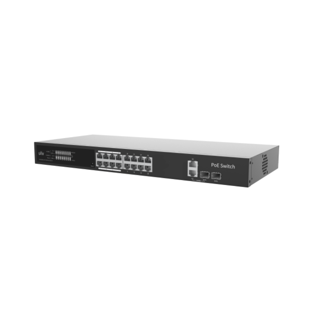 Uniview NSW300017GTGP1GC UNV Network Switch 16 Port PoE Cloud Managed