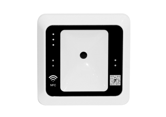 ZKTeco QR50E-W RFID & QR Code Reader White - Static & Dynamic