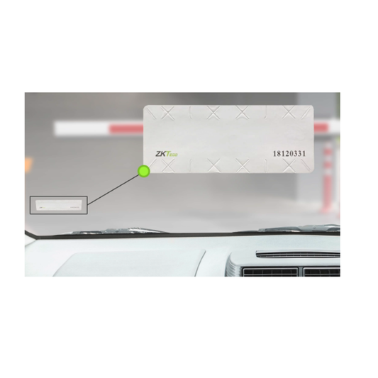ZKTECO UHF Parking Tag 100 x 40mm with Card Numbers