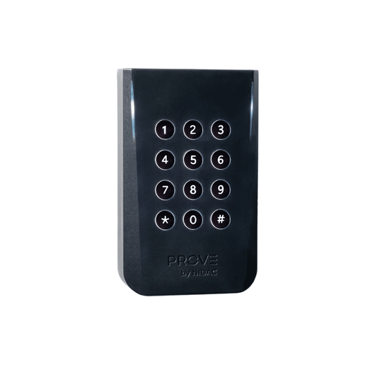 Nidac, NPE-BDF-43C, Prove Dual Frequency 4x3 Keypad/Reader