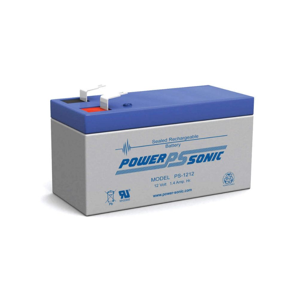 Power Sonic PS1212 PS 12 volt 1.4ah F1 battery
