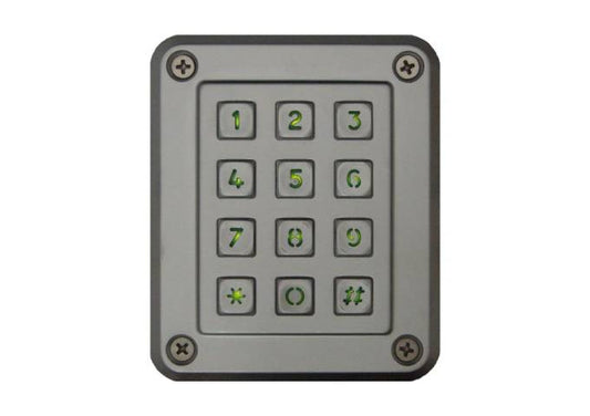 NIDAC, NPE-PSE-IL, Prove Rugged Keypad With Illuminated Keys