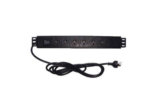 PSS, SA0806, 6 Outlets PDU, W/O Switch, With 3m Lead-For all Cabinets