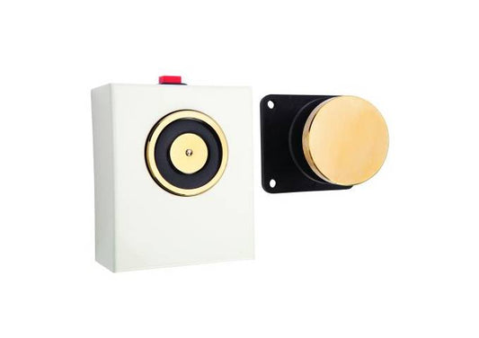 LOX, R40-12 Wall Mount Magnetic Door Holder 12V