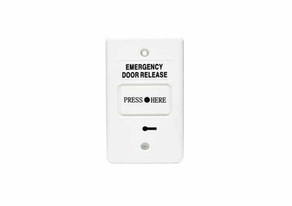 DWS250A, Secor Resettable Emergency Door Release, Dual SPDT - White
