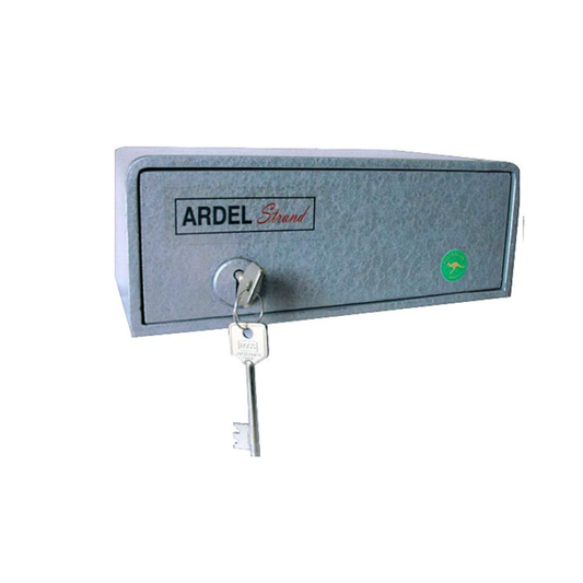Ardel Single Brick Strand Wall Safe - Key