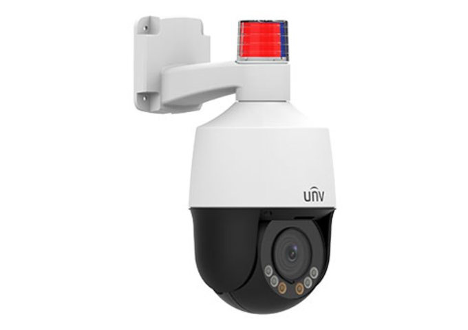 UNV IPC672LRAX4DUPKC, 2MP LightHunter Active Deterrence Network PTZ Dome Camera