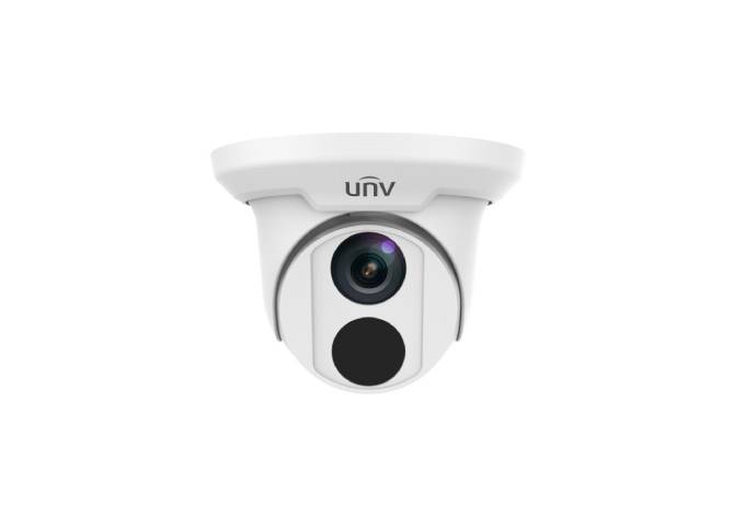 UNV IPC3618SR3DPF28M, 8MP IP67 IR 2.8mm Turret Camera - White