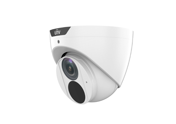 UNV IPC3618SSADF28KB, UNV 8MP IP67 IR 2.8mm Turret Camera Black