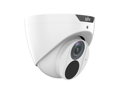 UNV IPC3618SSADF28KB, UNV 8MP IP67 IR 2.8mm Turret Camera Black