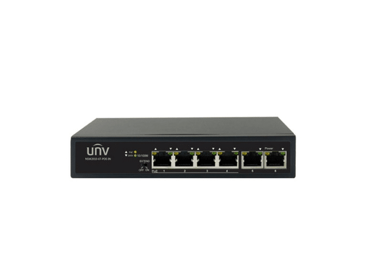 UNV NSW2010-6TPOE, Network Switch 4 PoE & 2 Uplink