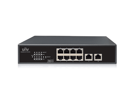 UNV NSW2010-10TPOE, UNV Network Switch 8 PoE +2 Uplink
