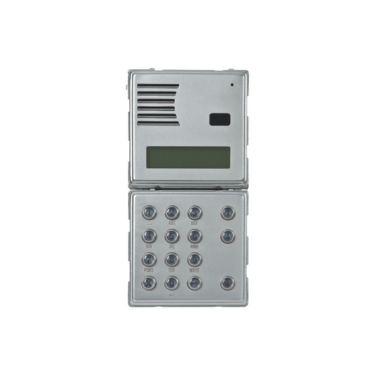URMET 1083/19C Sinthesi S2 Call Module with Display & numeric keypad - 2Voice