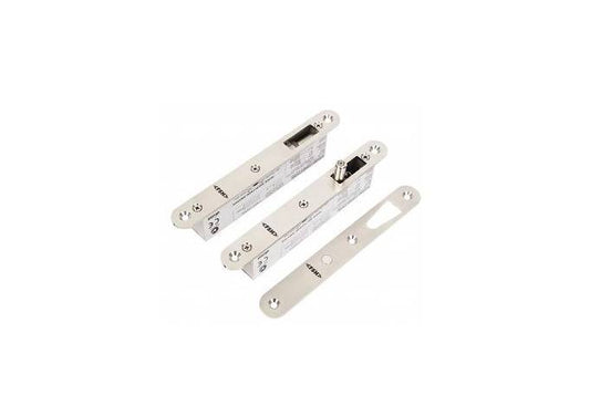 FSH, VE-1260S, VE-Lock Pre-Load Drop Bolt 30mm incl.27mm Strike Plate Square Edge Standard Strike Plate 27mm Spare Part for VE1260R to cater for -/+ 4mm Door