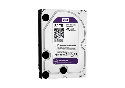 Dahua, WD20PURX, Western Digital HDD 3.5 2TB SATA Surveillance PURZ