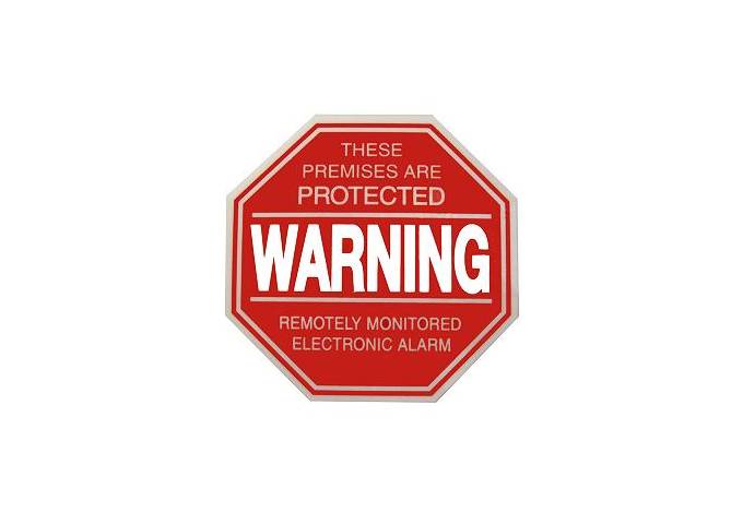 Medium Hexagon Warning Sign