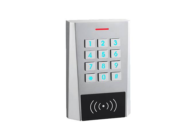 Secukey, XK3-D, Dual Relay, Standalone Backlit Pin & Card, Metal