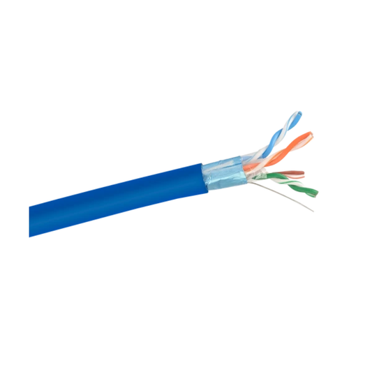 Access Y8553BLU FTP CAT6 Solid Blue Shielded 305m Reel