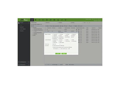 ZKTeco ZKBS-APP-P5, ZKBioSecurity Security 3.0 App, 5 User Economic