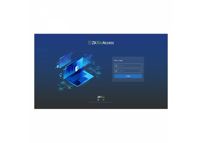 ZKTeco ZKBA-AC-P25, ZKBioAccess IVS 25 Door License, Max 5,000 Card Holders