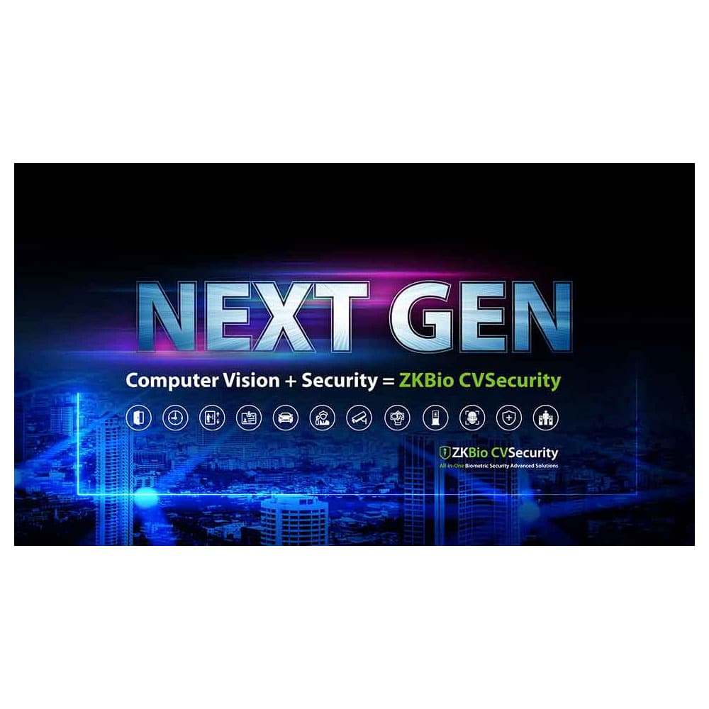 ZKTeco ZKBioCV-AC-P50, ZKBio CV Security: SME Package - 50 doors
