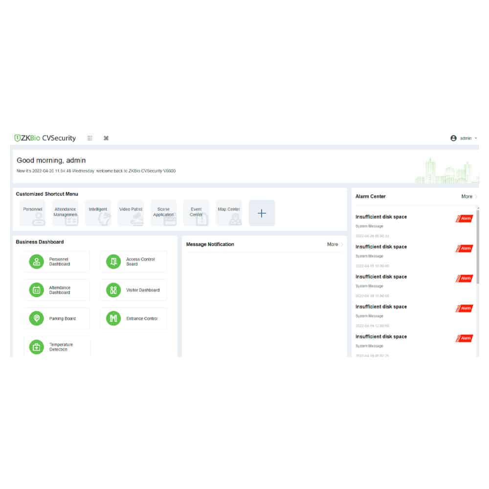 ZKTeco ZKBioCV-AC-P10, ZKBio CV Security: Basic Package - 10 doors