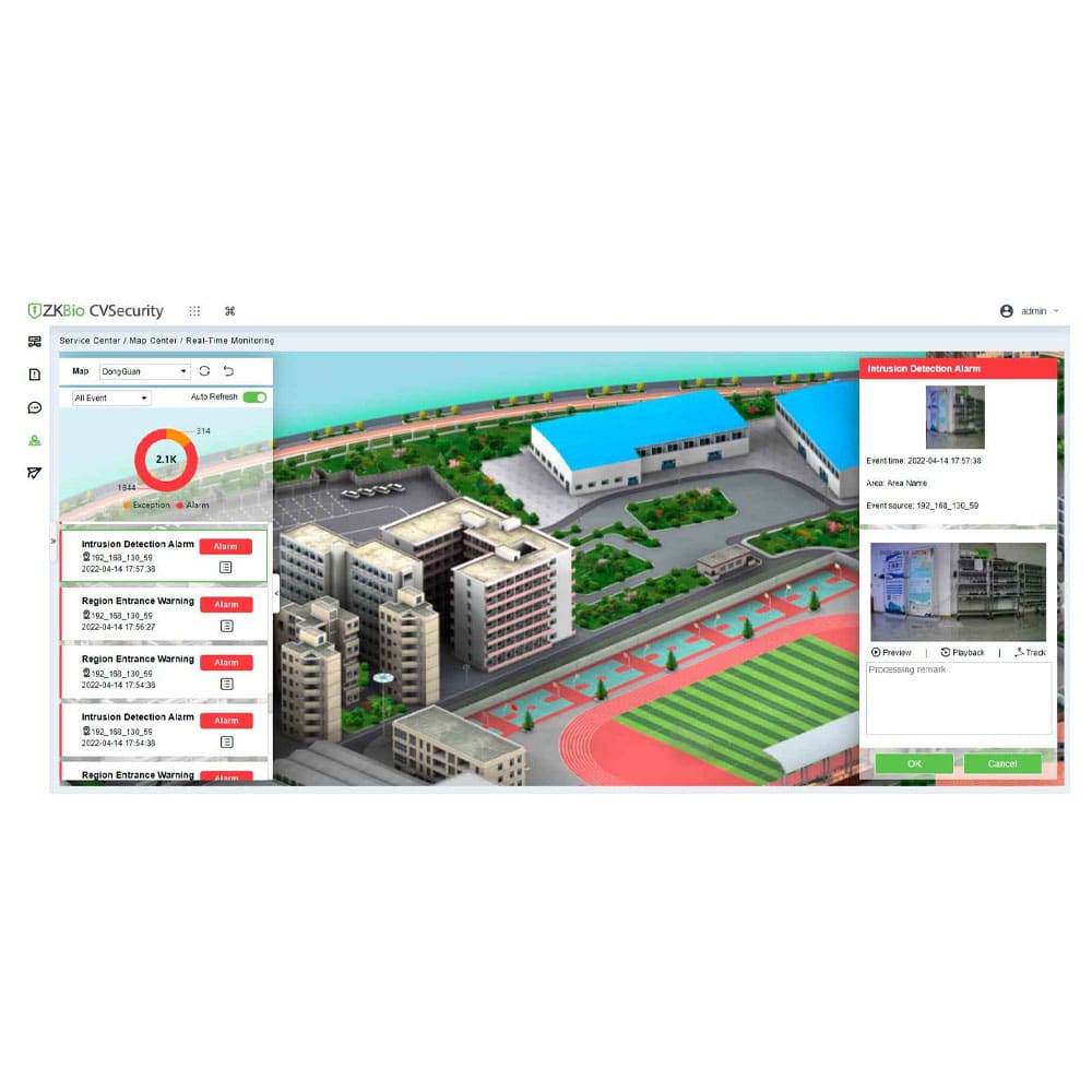 ZKTeco ZKBioCV-AC-P75, ZKBio CV Security: Enterprise Package - 75 doors