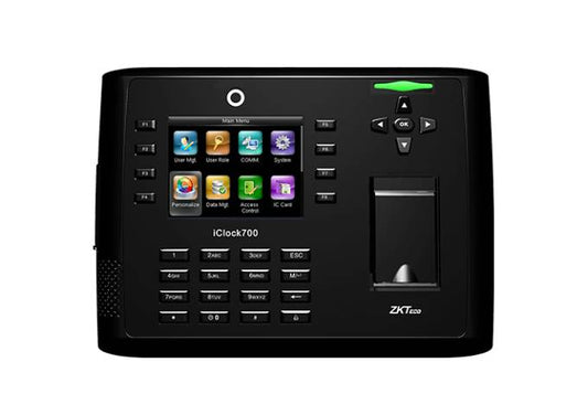 ZKTeco iClock700 3.5-Inch TFT Screen Time Attendance & Access Control Terminal