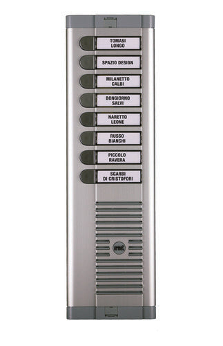 URMET 925/108 925 Front Panel 8 Buttons, 1 Row w/Loudspeaking