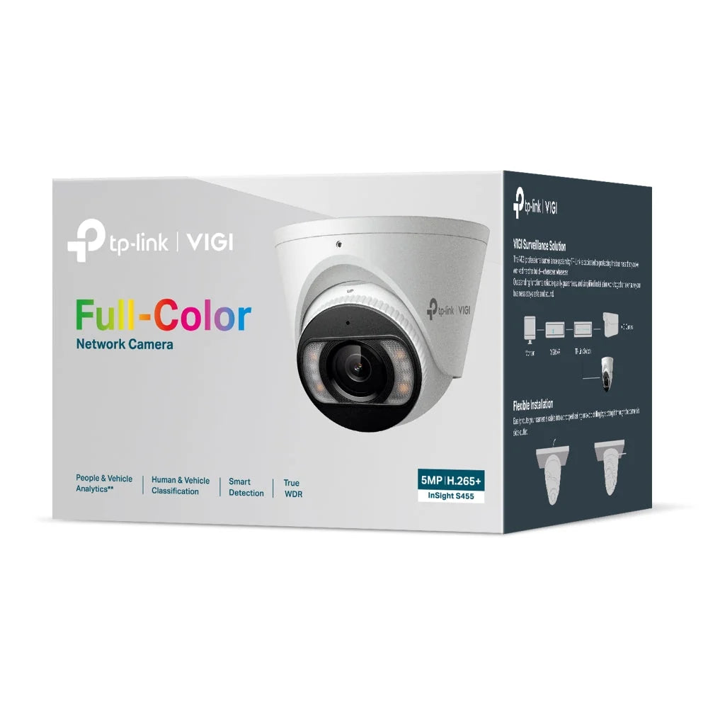 VIGI C455  5MP FULL-COLOUR & Active Deterrence Camera
